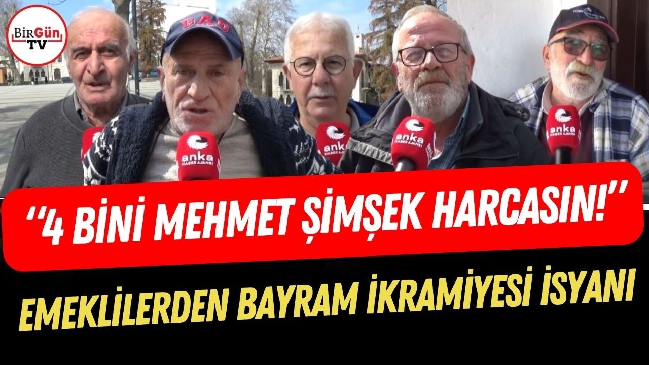 Bayram ikramiyelerine emekliler isyan etti! 