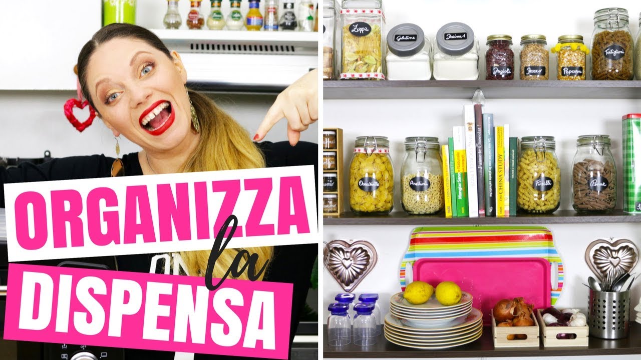10 IDEE PER ORGANIZZARE LA DISPENSA IN CUCINA / COME ORGANIZZARE GLI SPAZI IN CUCINA: ZONA PRANZO