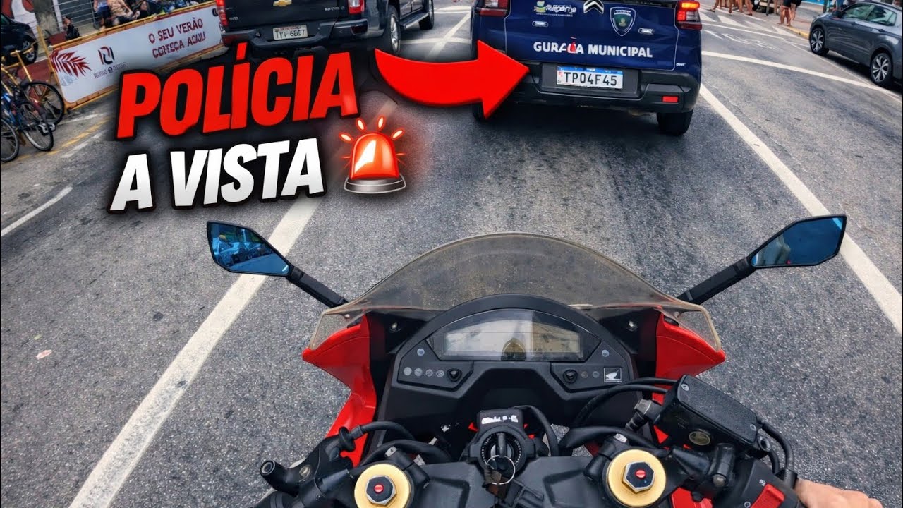 ACELERANDO A CBR 600f EM ITAPEMA NA TEMPORADA LOTADA 🚀