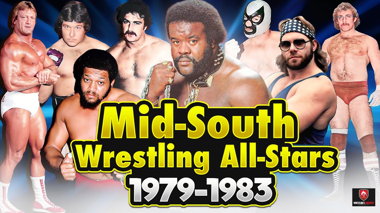 Mid South Wrestling All Stars 1979-1983 #prowrestling #midsouthwrestling #80swrestling