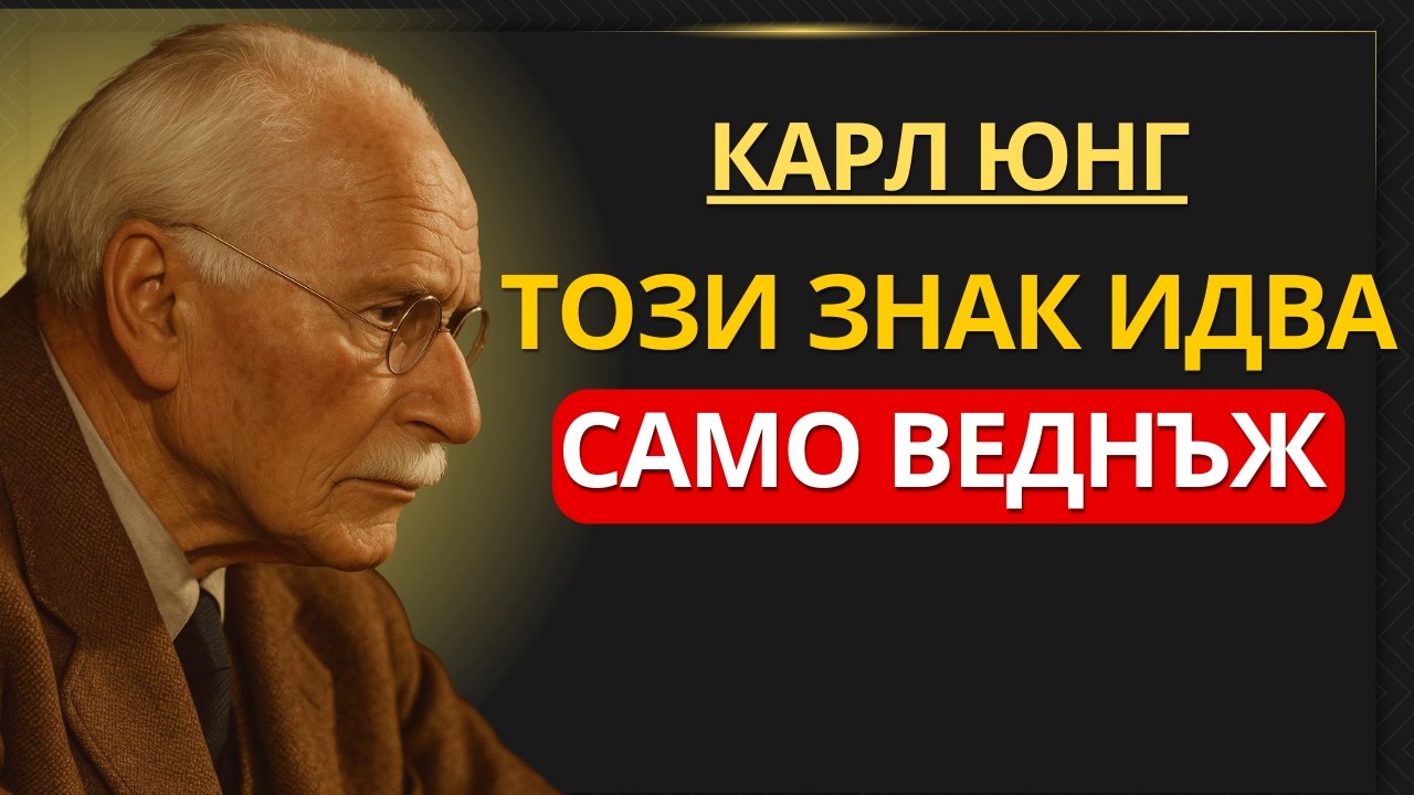 Този знак идва само веднъж в живота ти — и старото ти аз не може да го преживее | Карл Юнг