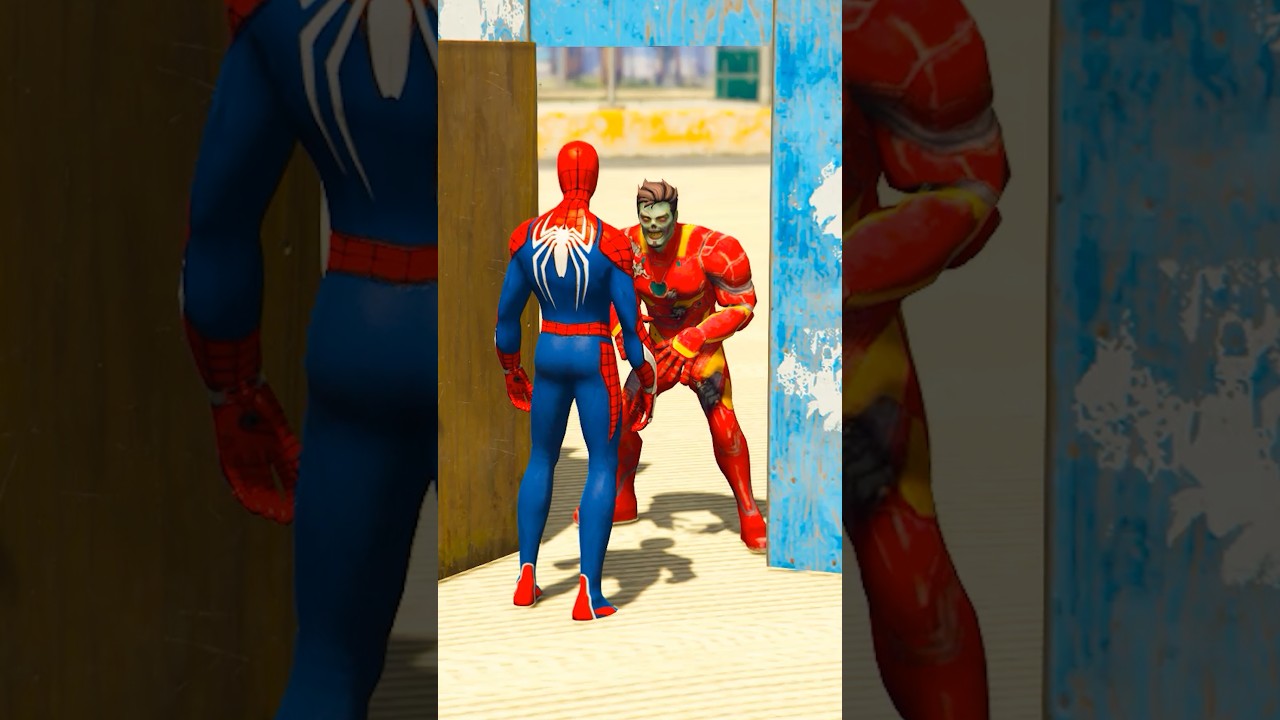 SPIDERMAN SCARED VENOM 😨 VENOM RUNS | #hulk #spiderman #goku #homemaranha #venom