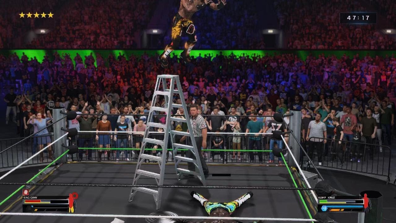 WWE 2K25 : This 3 way Street fight gets brutal!!
