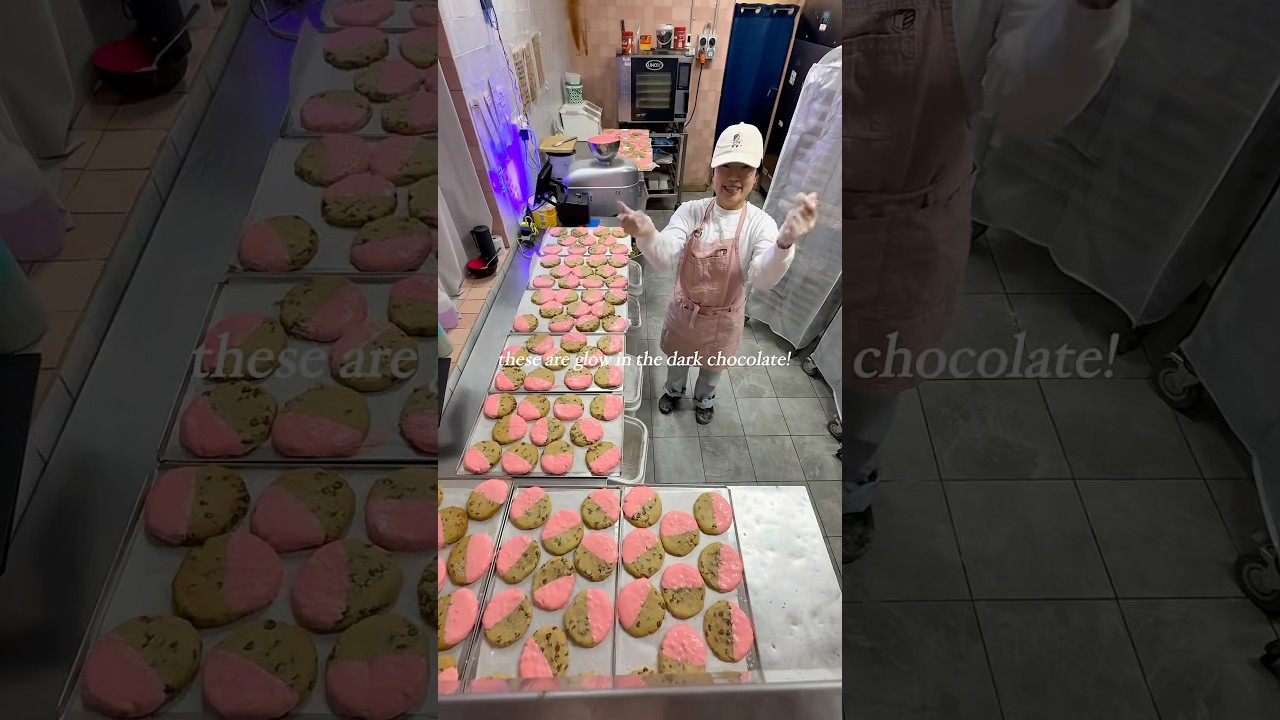 pov: you have 24hours to bake 1000 cookies 🫣 #Bakery #cafeowner #dayinmylife #cookies