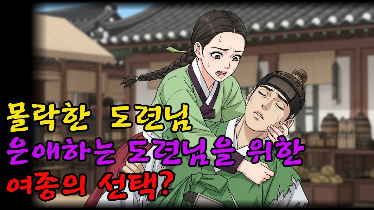 가문이 몰락한 도련님, 그 도련님을 위한 여종의 ...선택? | 야담 옛날이야기 설화 전설 수면오디오 이야기