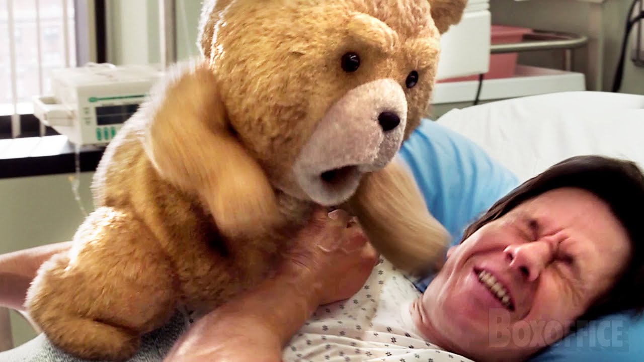 Ted prende a pugni in faccia Marky Mark! (il miglior scherzo in ospedale di sempre)