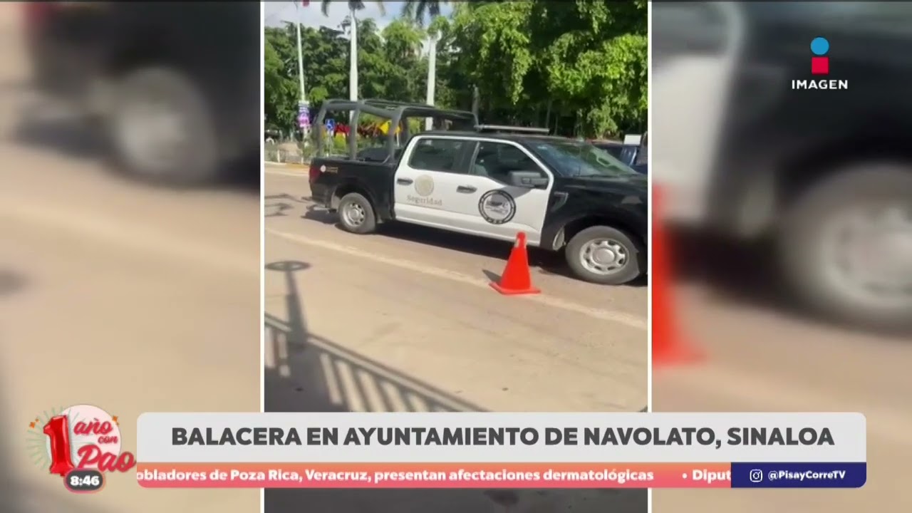 Ataque armado llega hasta el Ayuntamiento de Navolato, Sinaloa | DPC con Paola Rojas