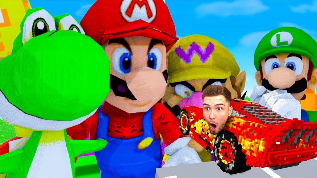 100 AUTOs vs. MARIO?! (Teardown)
