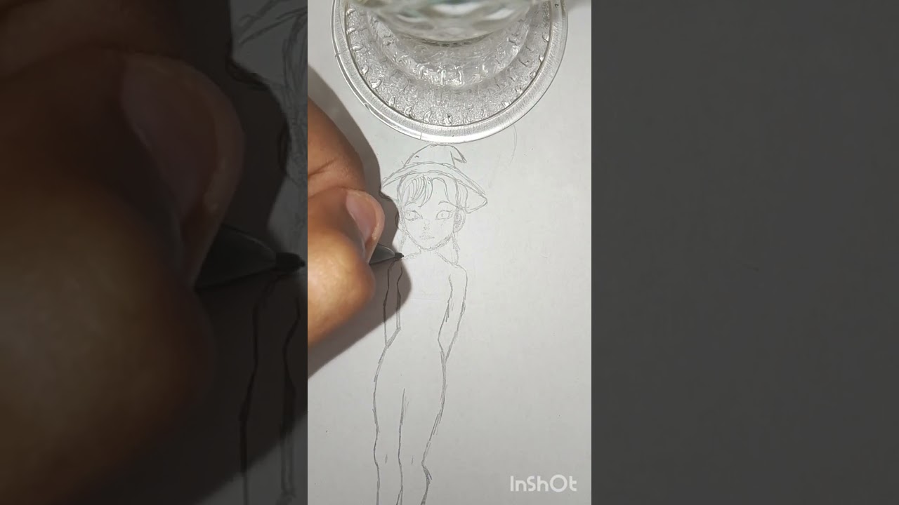 Dibujo de bruja
