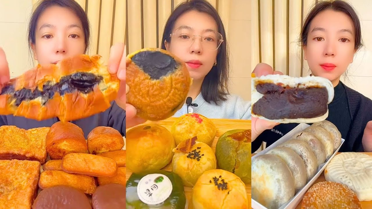 Traditional Chinese Homemade Food Eating Show | Buns Noodles & Desserts Mukbang #14