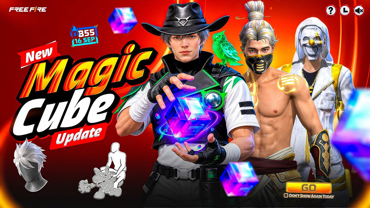 Claim New Magic Cube Store Update 😬 - OB55 Patch Update / FreeFire New Event Today 