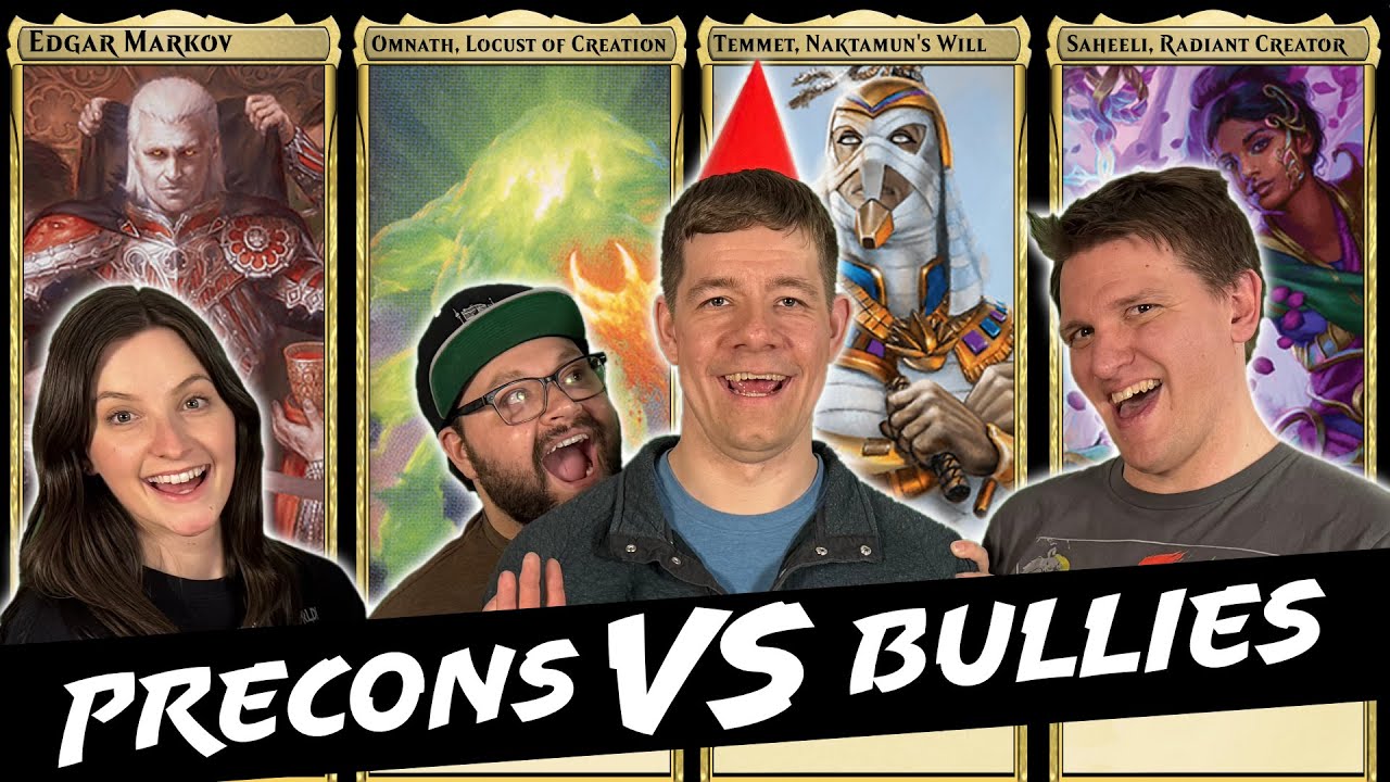 Upgraded Aetherdrift Precons vs LGS Bullies! Edgar I Omnath I Temmet I Saheeli - WPCS 145