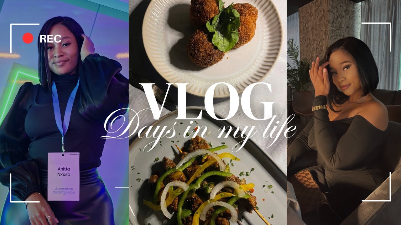 VLOG: LADIES, LETS TALK | DINNER AT FLUTE | SAMSUNG A GALAXY SERIES EVENT AND MORE | SA YOUTUBER