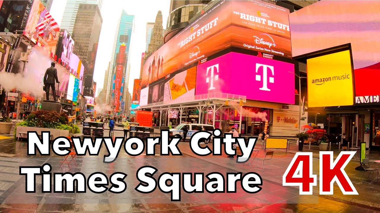 [4K] Walking NYC - Times Square - 7th Ave to 29th St - Manhattan USA