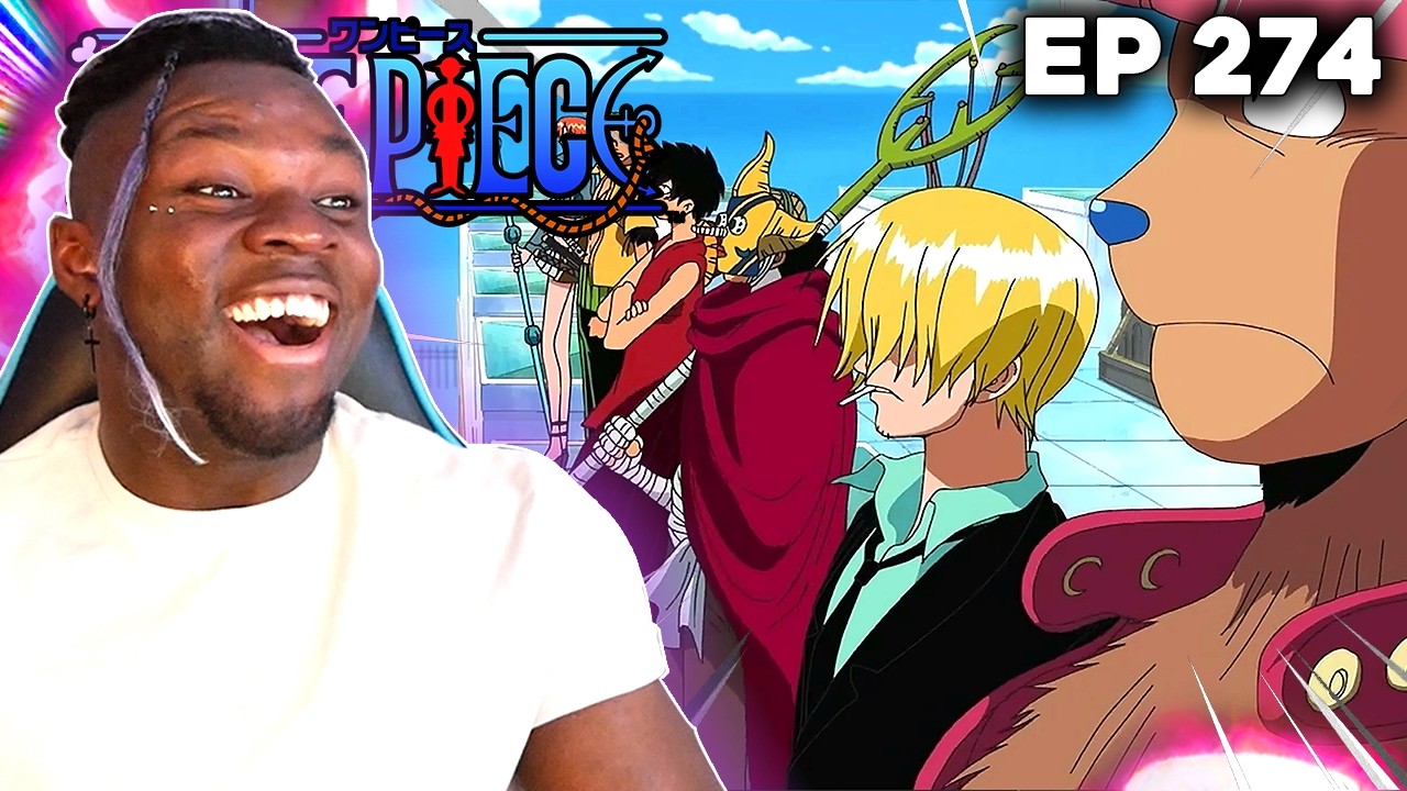 LA SCÈNE LÉGENDAIRE D'ENIES LOBBY ! 💥 LES MUGIWARAS FACE AU CP9 | ONE PIECE ÉPISODE 274 RÉACTION FR