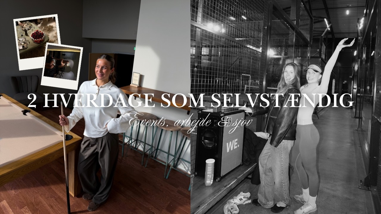2 DAGE SOM SELVSTÆNDIG (Events, træninger, arbejde & sjov)