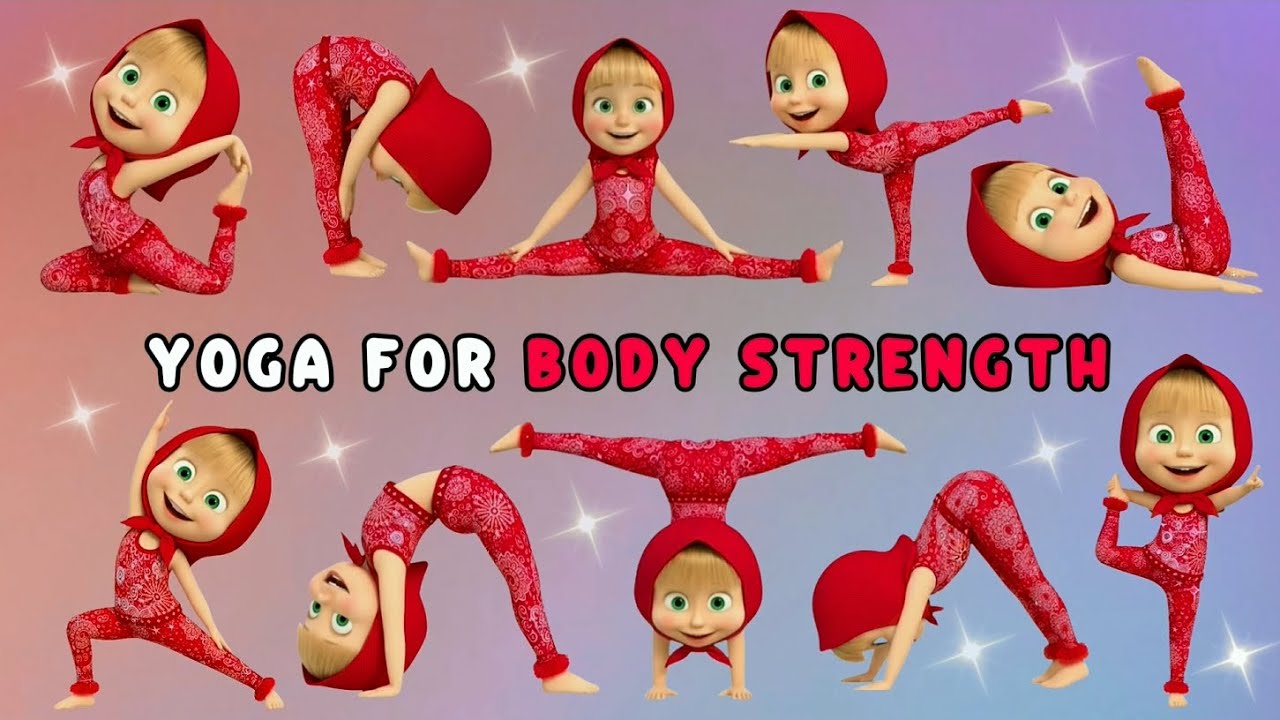 Yoga for Body Toning & Flexibility | Yoga for Children | Fun Full Body Yoga