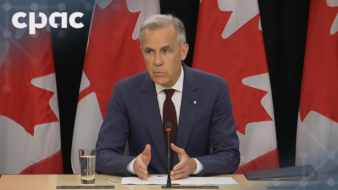 Prime Minister Mark Carney speaks following end of parliamentary sitting &ndash; June 25, 2026