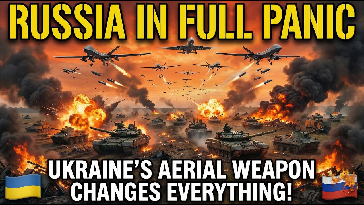 RUSSIA IN FULL PANIC: Ukraine's Unstoppable Aerial Weapon Changes Everything
