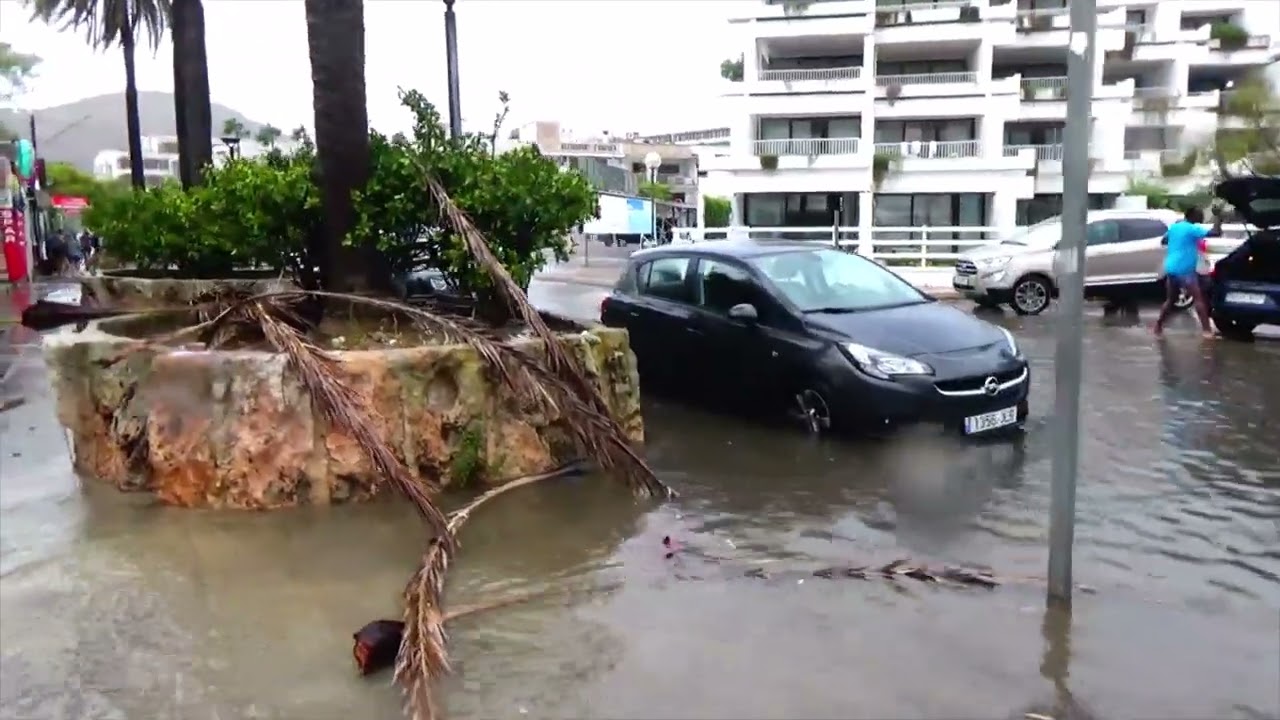 Alcudia storm aug 2023