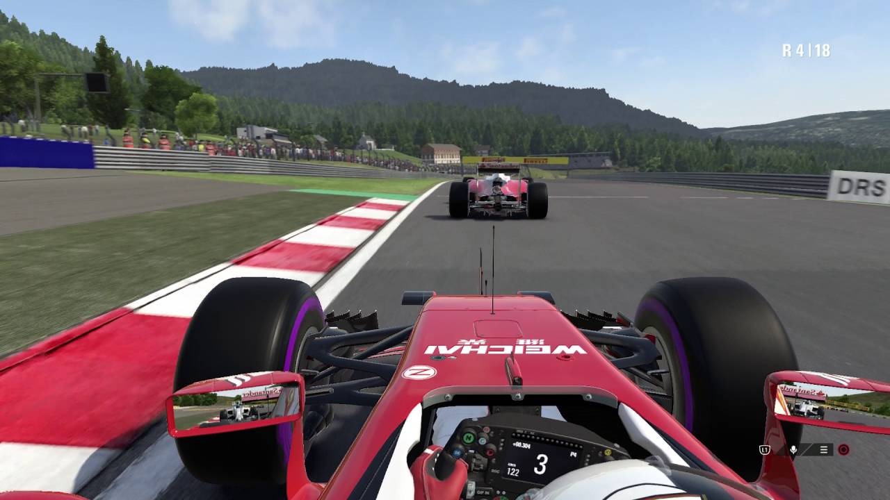 F1 2016 PS4 Gameplay @ Austria 1080P 60fps