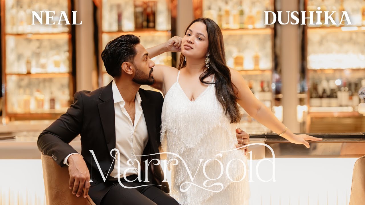 Dushika & Neal Save the date | Marrygold