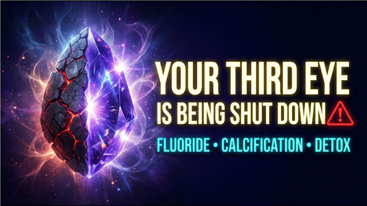 Pineal Gland Detox: How Fluoride is Shutting Down Your Third Eye -Decalcify Now | Root Level Healing