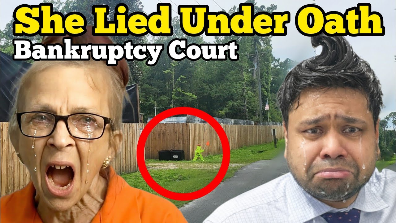 BAD NEIGHBOR LIED UNDER OATH IN BANKRUPTCY COURT