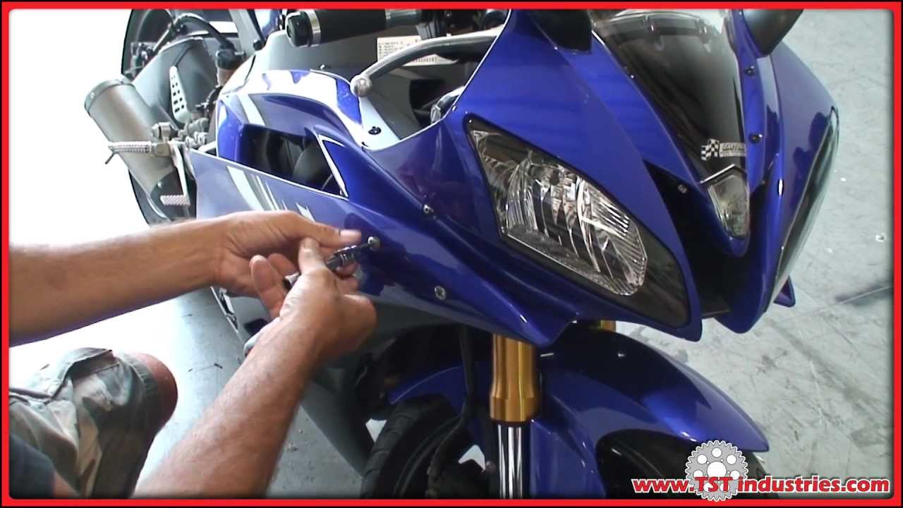 How to Install LED Flushmount Turn Signals on 2006-2007 Yamaha R6 by TST Industries