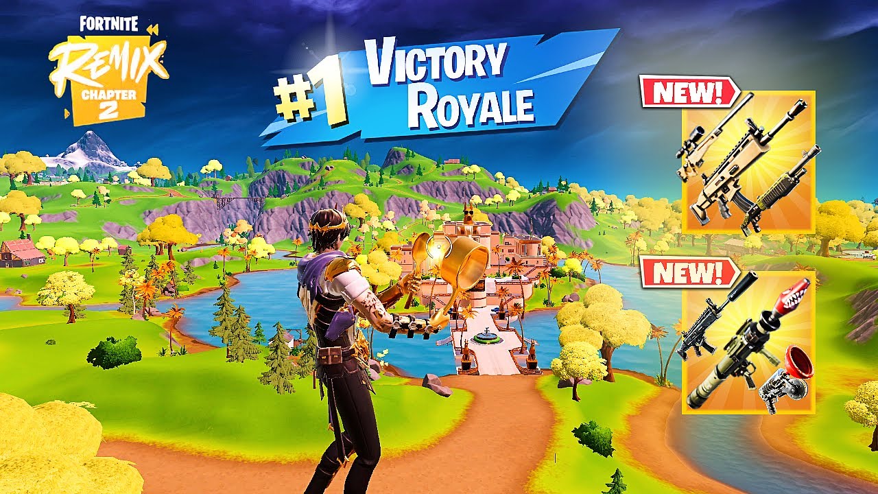 103 Elimination Solo Vs Squads "Zero Build" Gameplay Wins (Fortnite Remix chapter 2 PC)