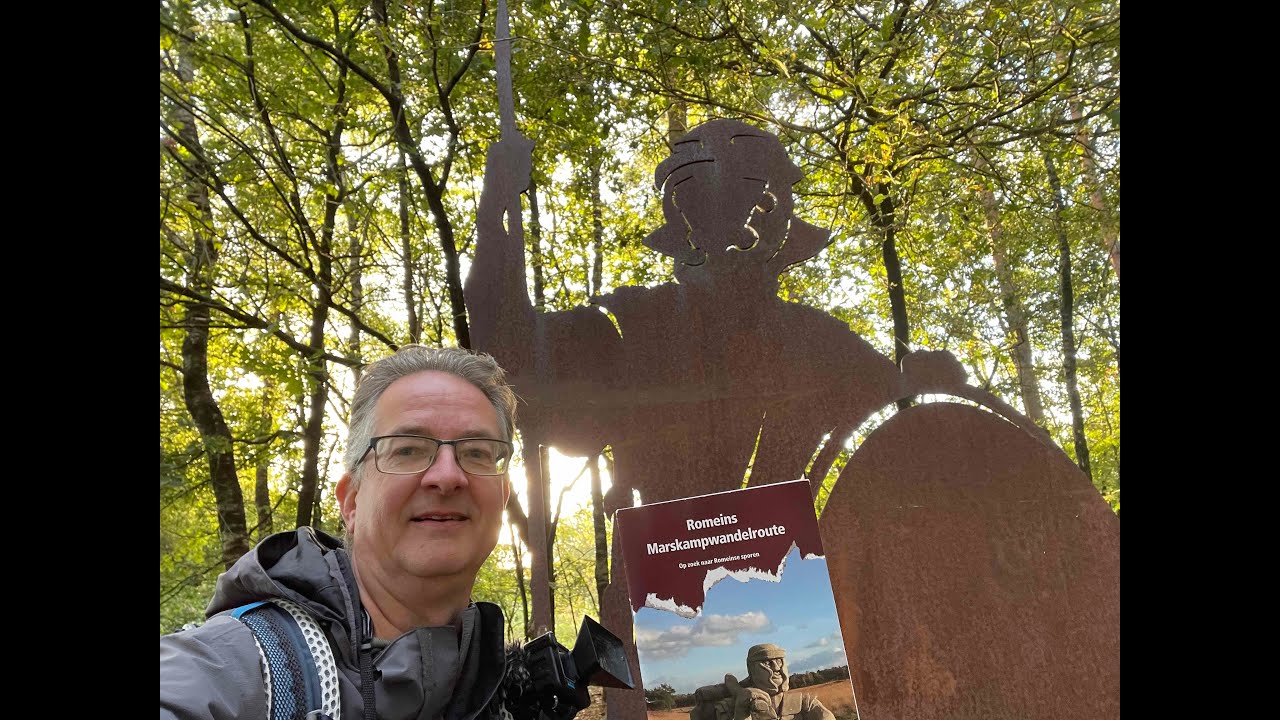ROMEINSE MARSKAMP wandel-route, 6 kilometer over de ERMELOSE HEIDE