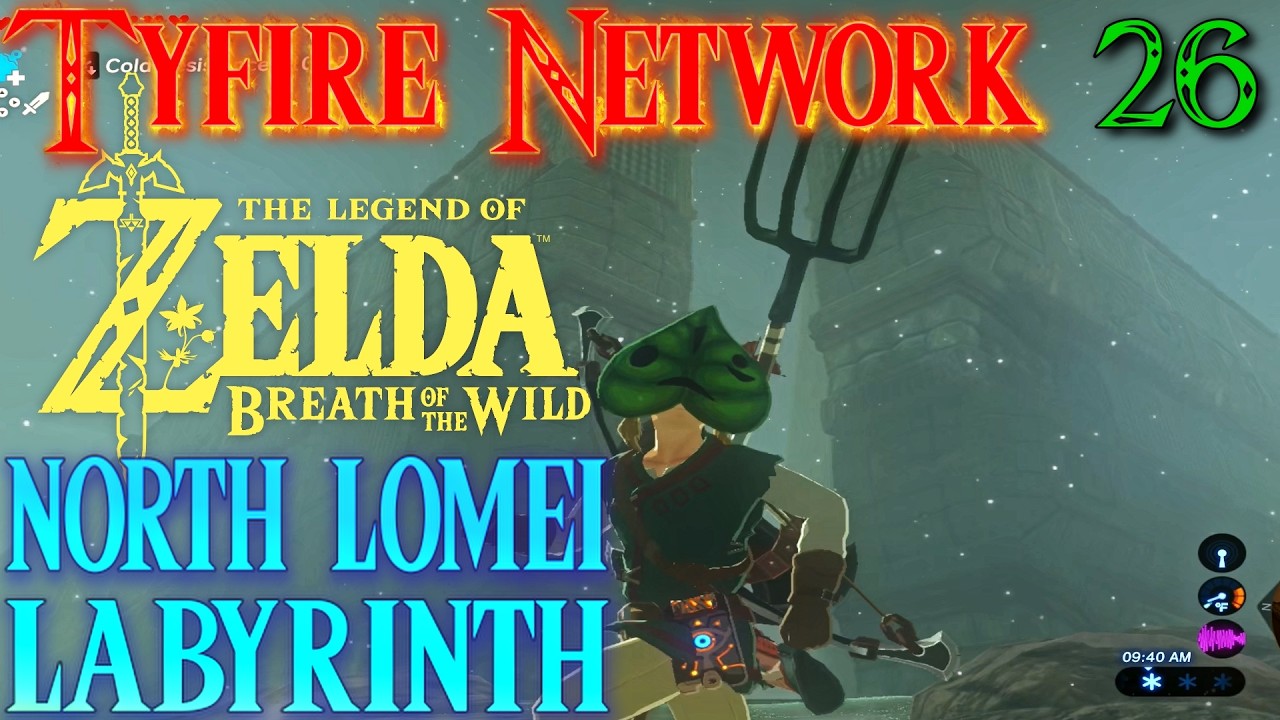The Legend of Zelda Breath of The Wild Episode 26: North Lomei Labyrinth