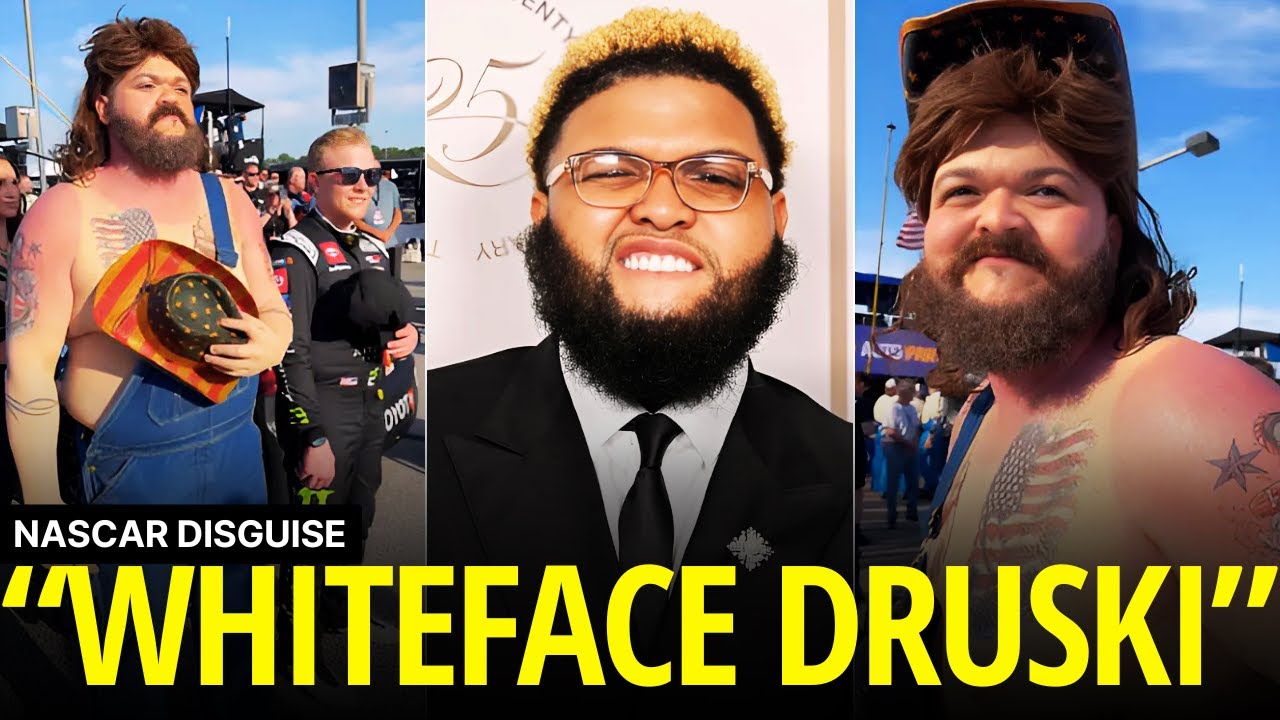 Druski Goes Full Whiteface at NASCAR &ndash; Funny or Offensive?