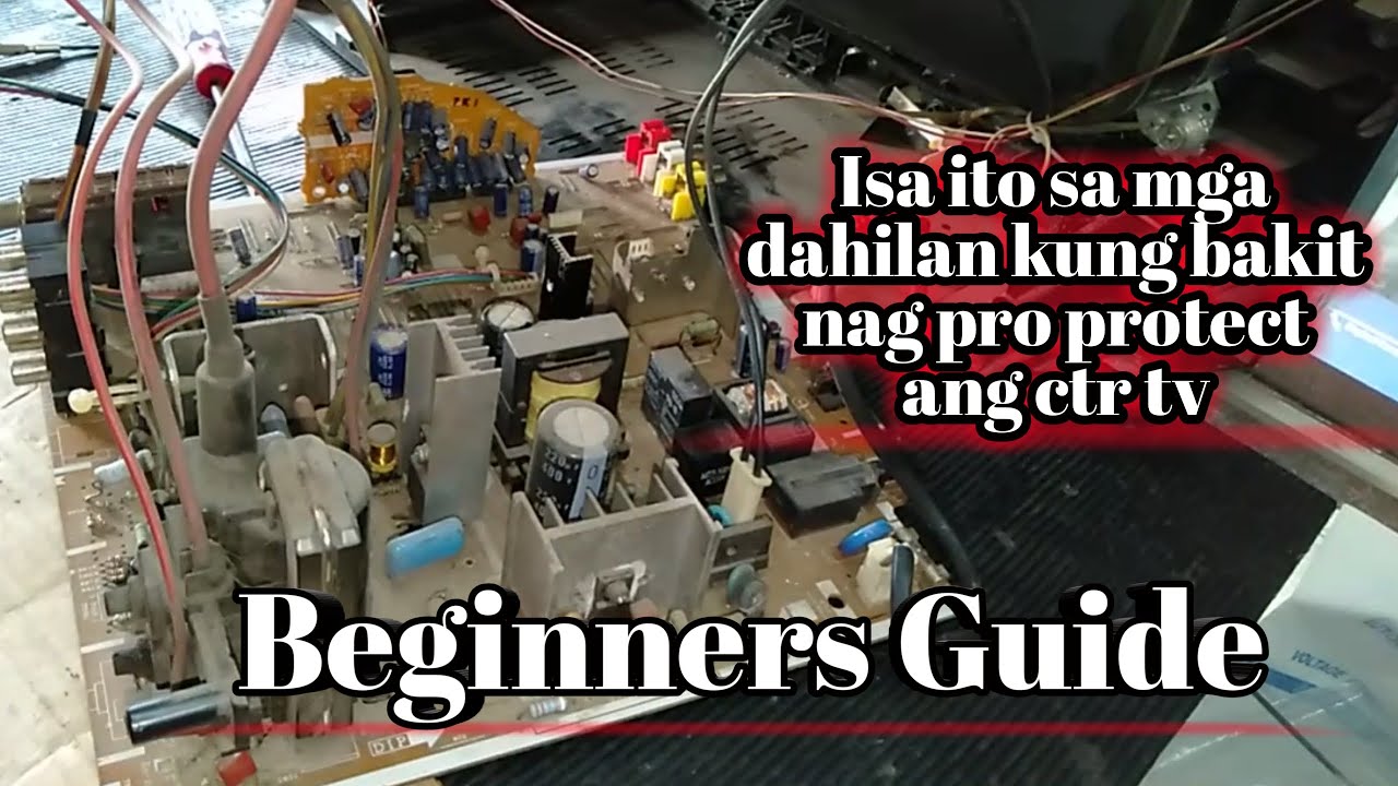 Isa ito sa mga dahilan kung bakit nag pro protect at hindi nag osicillate ang isang crt tv