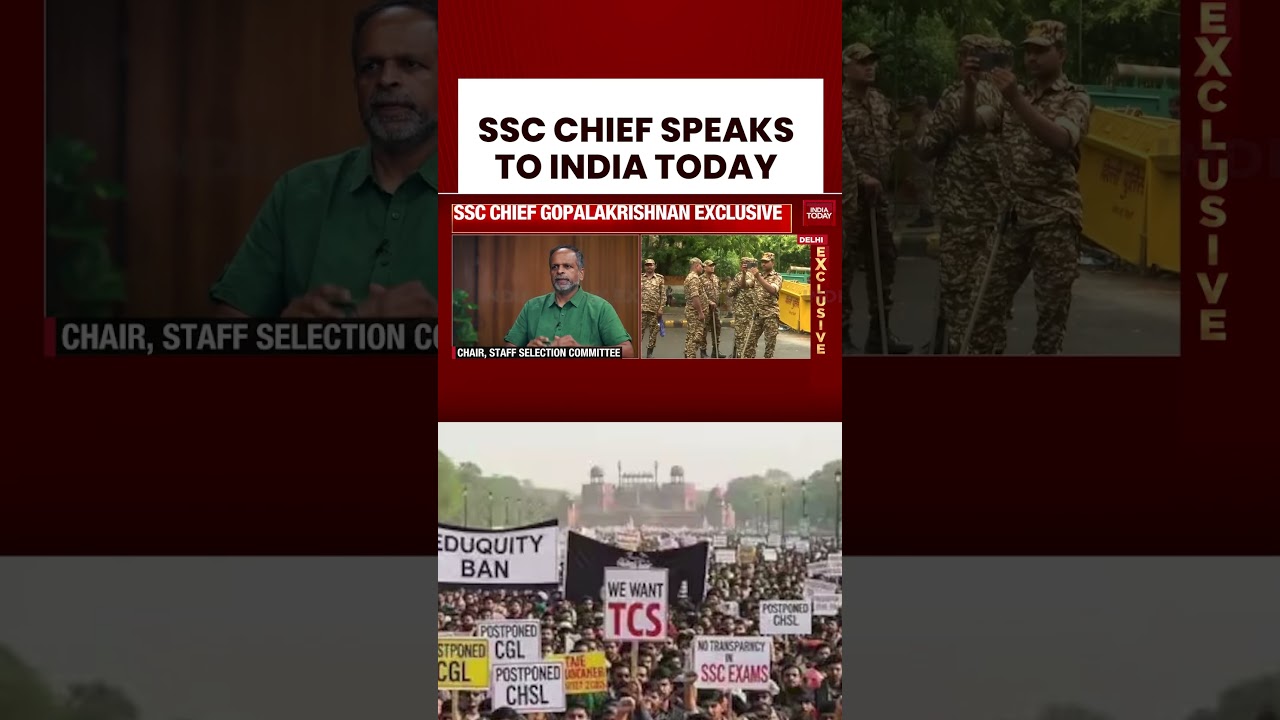 SSC Protest Updates: SSC Chief Gopalakrishnan Exclusive Amid Nationwide Protests Against SSC