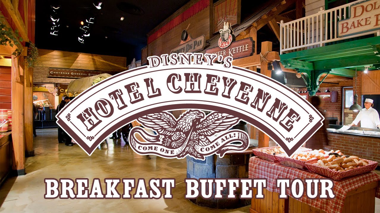 Disney's Hotel Cheyenne - Full Tour of Breakfast Buffet - Disneyland Paris Hotels - HD 1080p/50fps