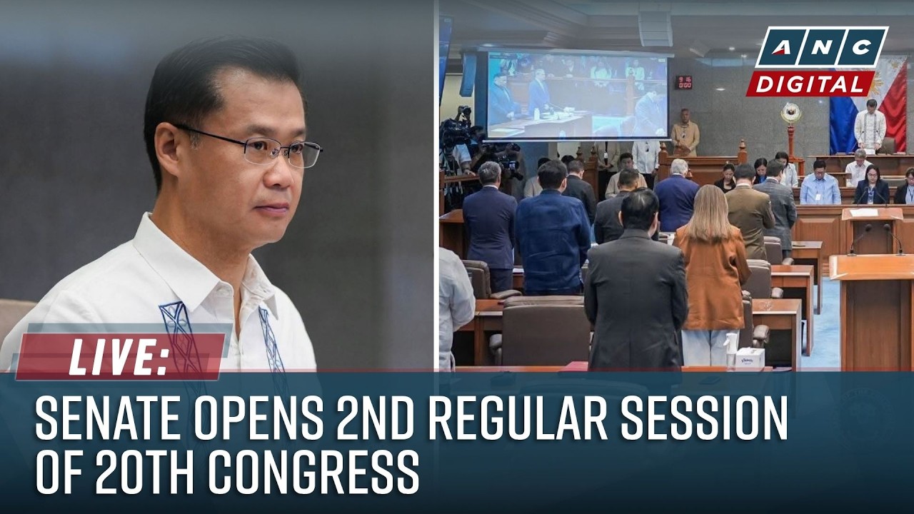 LIVE: Opening Session of the Senate (20th Congress) | July 27, 2026