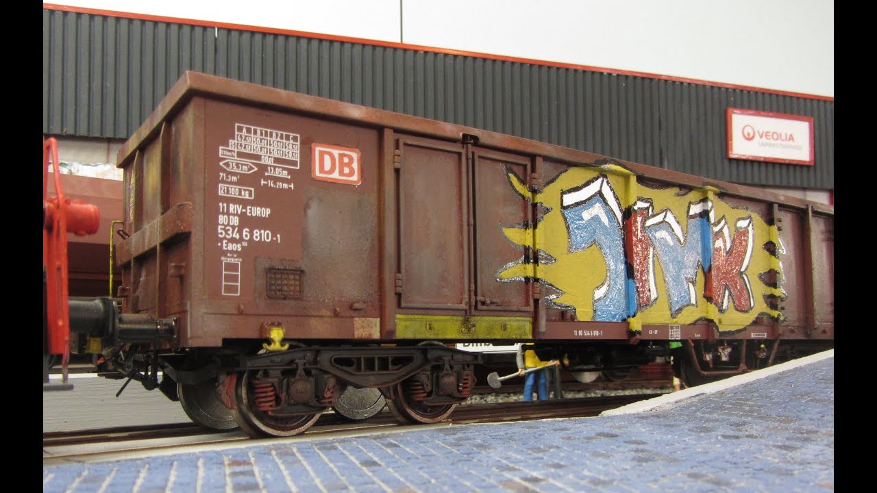 SPUR1 MME VIDEO 23 EAOS GRAFFITI ALTERN WHEATHERN STIRNWÄNDE SCHUTZBÜGEL TÜREN MODIFIKATION EPOCHE 6