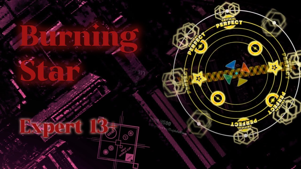 Burning star (Expert 13+) - Maimai custom chart