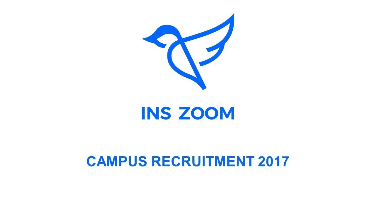 INSZoom Campus Recruitment 2017