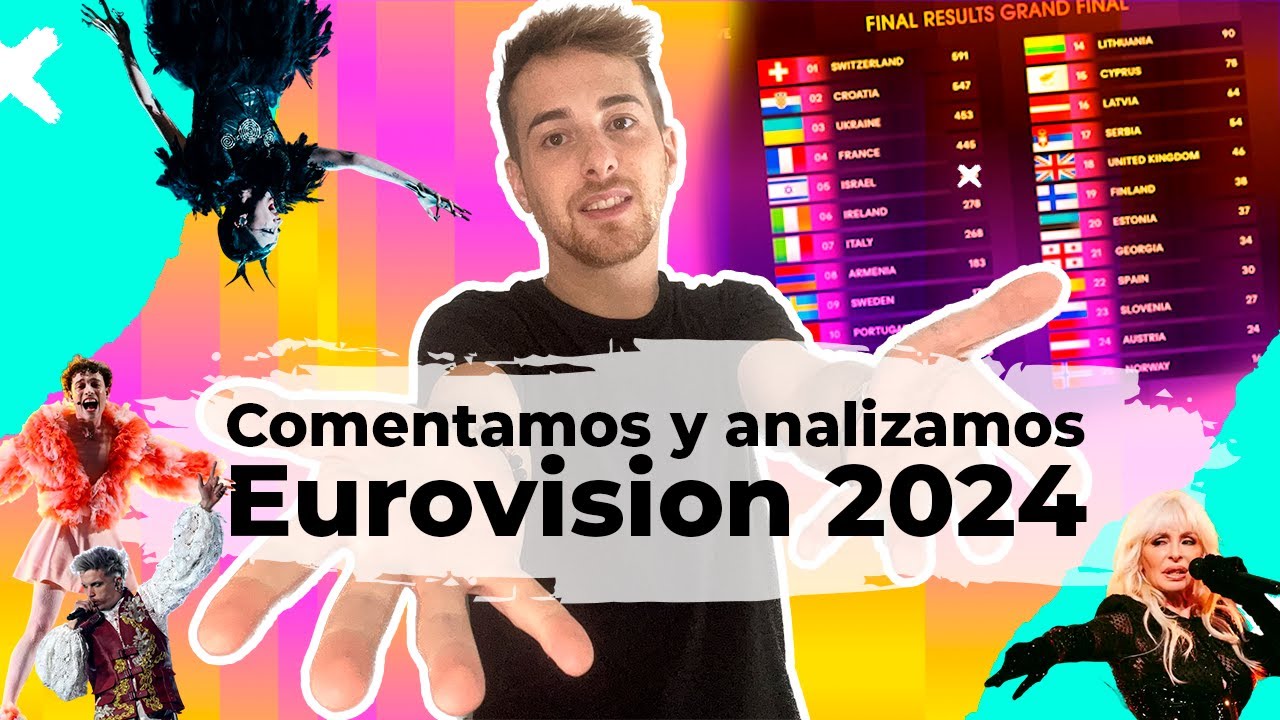 Análisis y comentarios de Eurovision 2024 ¡Vaya circo! 🎪