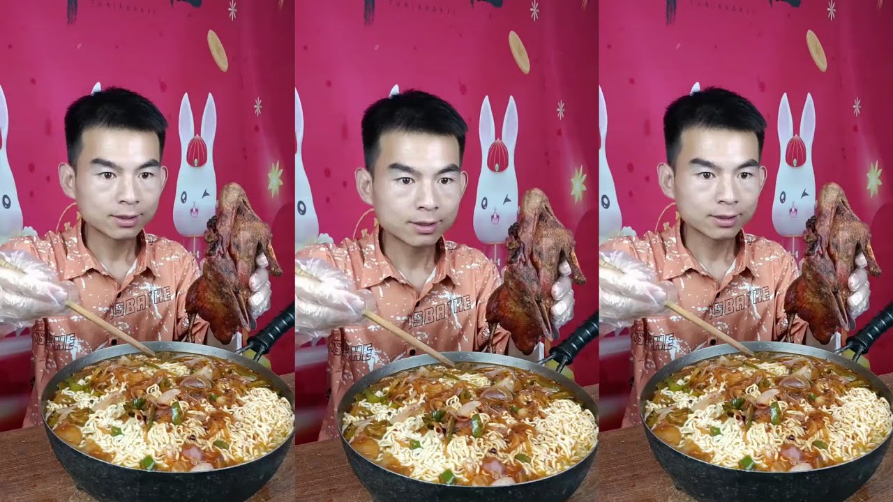 Yummyfood #44 : Eat roll belly braised pork belly 😋😋 #mukbang #food #porkbelly #eatingshow 