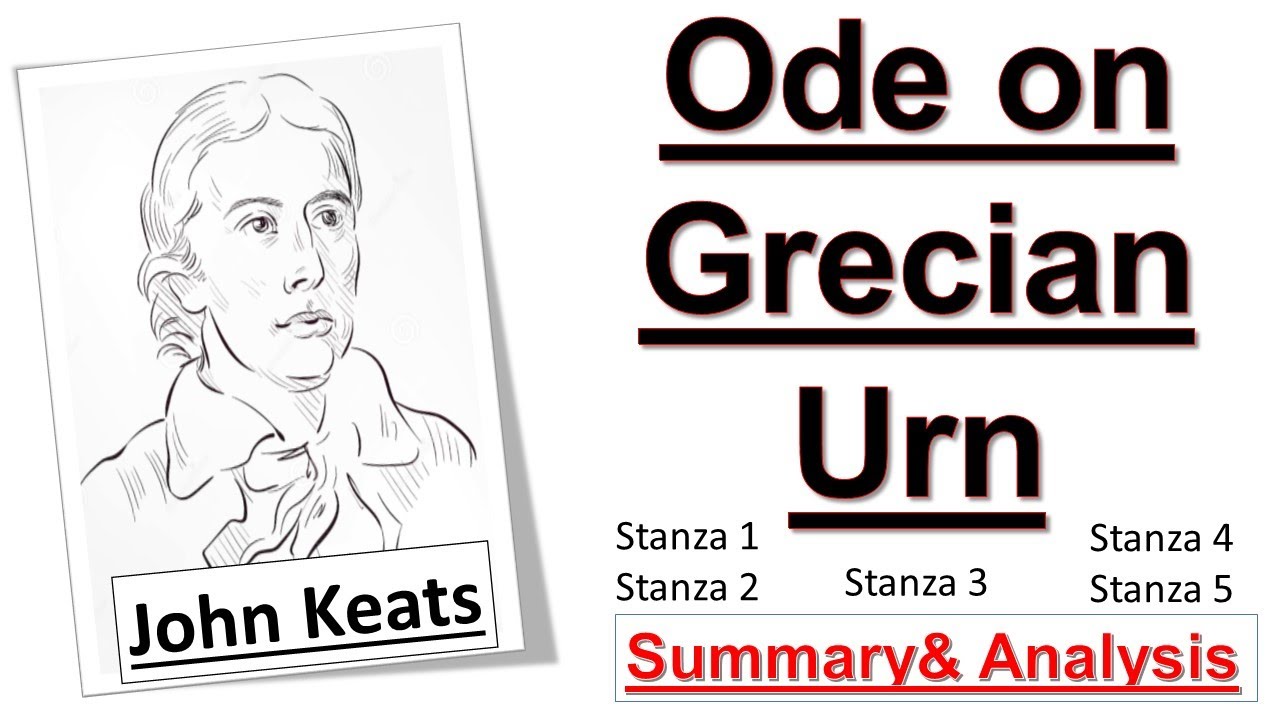 Ode on Grecian Urn line by line text translation in Urdu/Hindi l Ode on Grecian Urn all Stanzas text