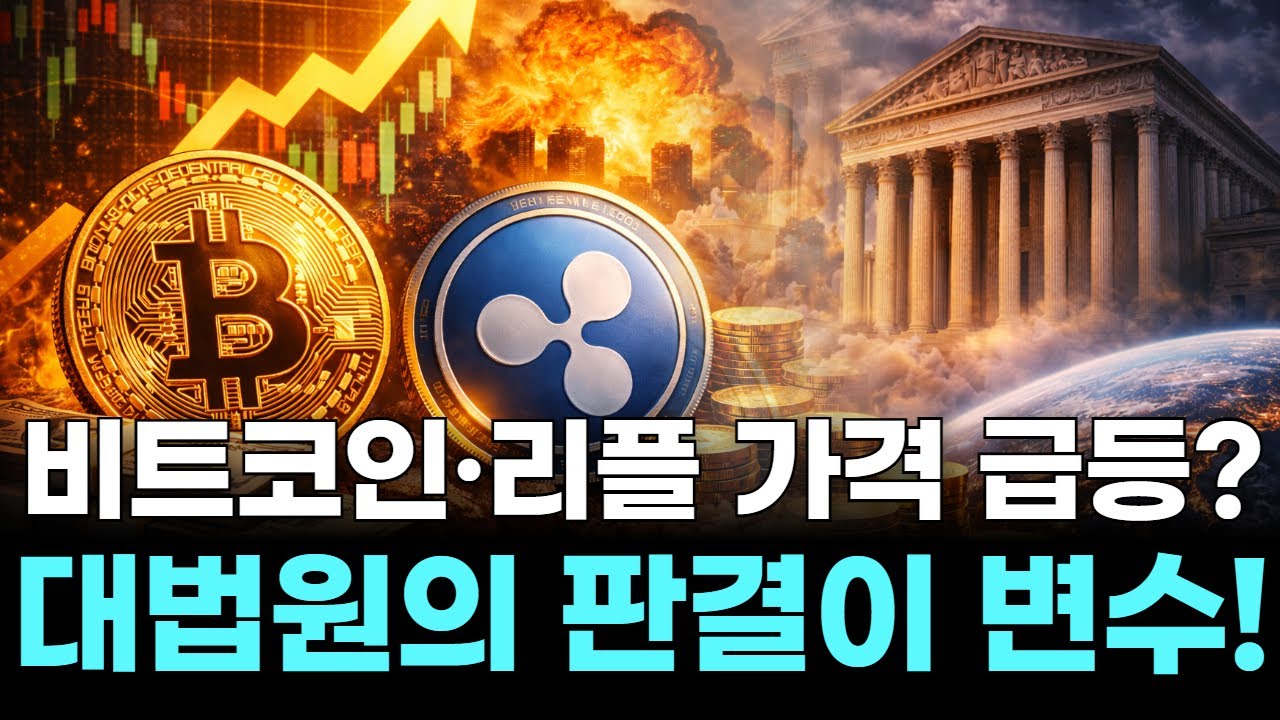 비트코인·리플 가격 급등? 대법원의 판결이 변수!