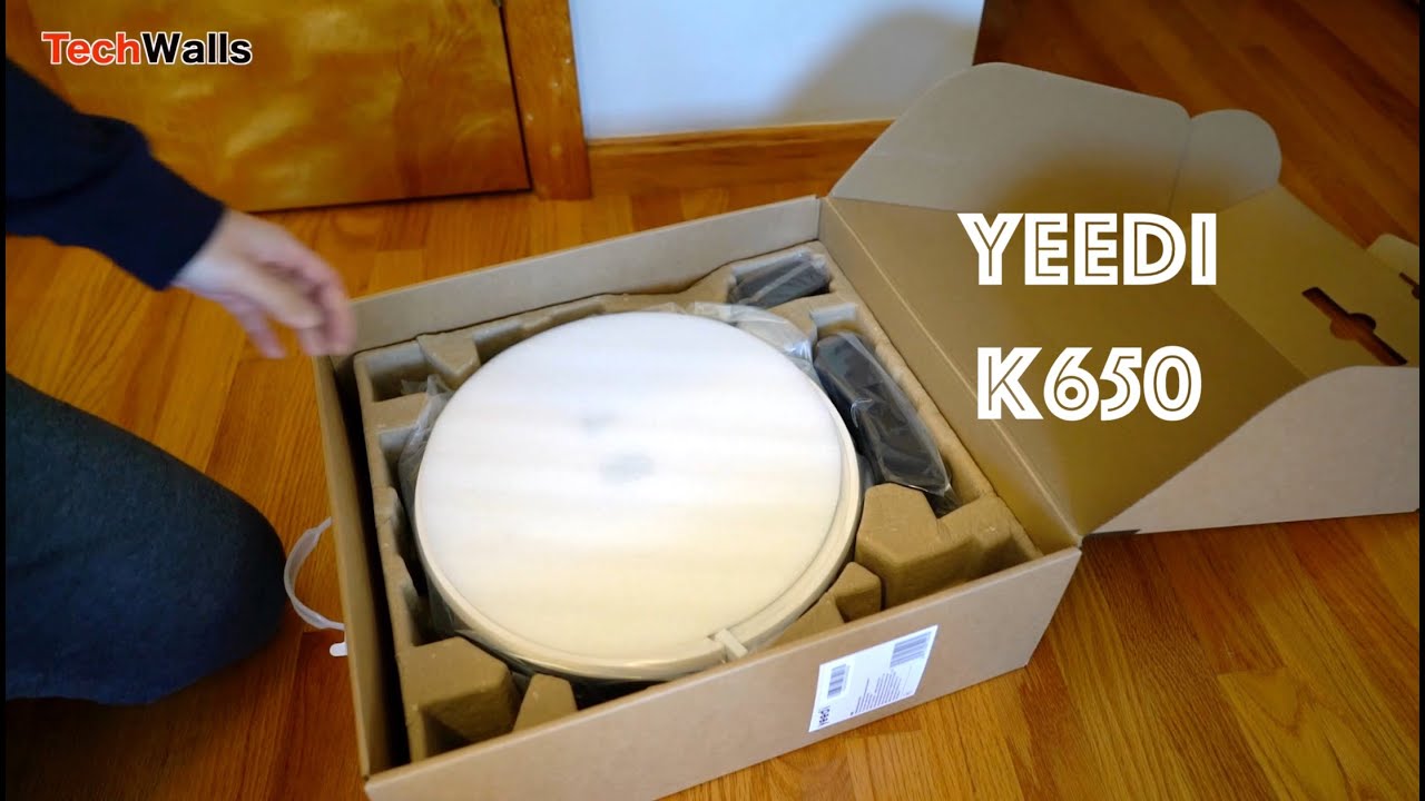 Yeedi K650 Robot Vacuum Cleaner Unboxing & Testing