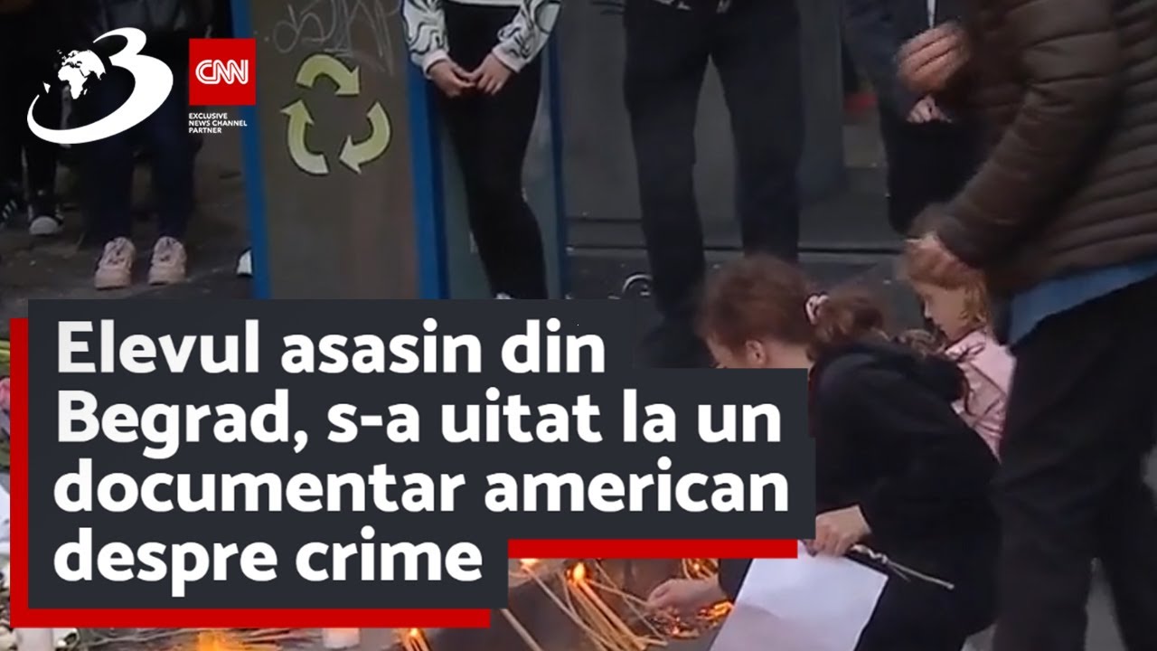 Kosta Kecmanovic, elevul asasin din Begrad, s-a uitat la un documentar american despre crime