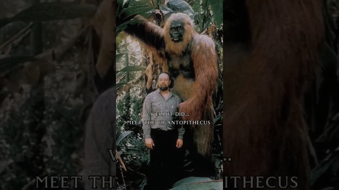 The SCARIEST Primate Ever... The Gigantopithecus #shorts