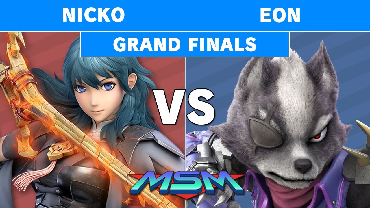 MSM 232 - FS | Eon (Wolf) Vs Demise | Nicko (Byleth) Grand Finals - Smash Ultimate