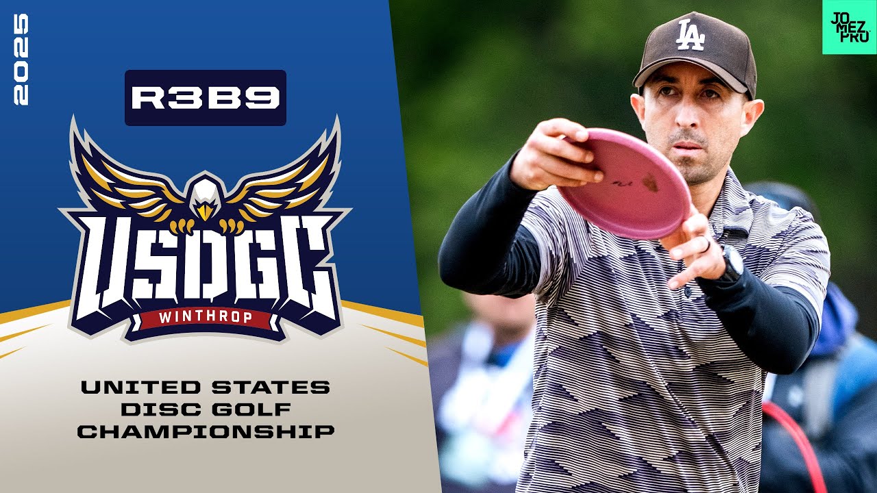 2025 USDGC | MPO R3B9 | Wysocki, McBeth, Barela, Taylor | Jomez Disc Golf