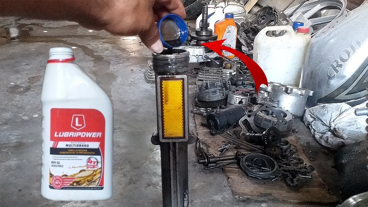 MEDIDAS DE ACEITE PARA BARRAS DE MOTO